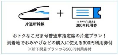 R東海ツアーズ行こっか！こだま300円クーポン