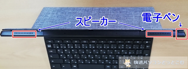 >ASUS Chromebook Detachable CM3上部