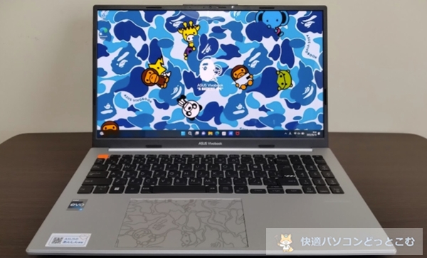 ASUS Vivobook × BAPEレビュー