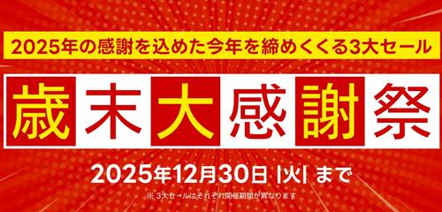 アーク歳末大感謝祭セール